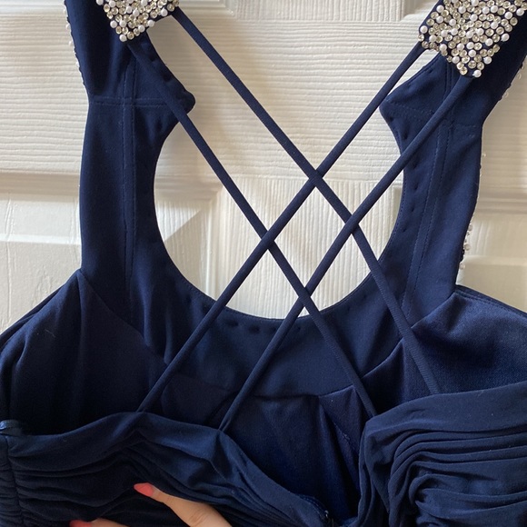 NWT Short Navy Dress - Picture 4 of 8